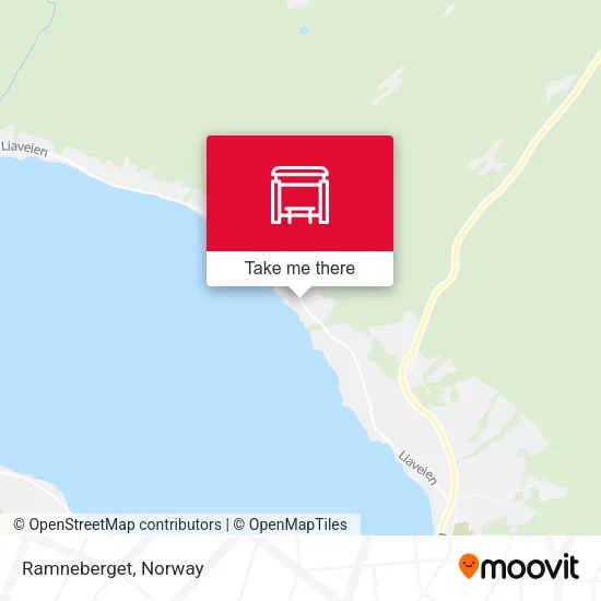Ramneberget map