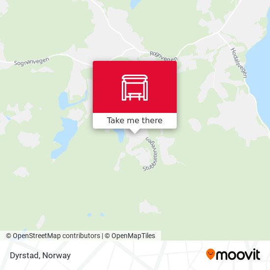 Dyrstad map