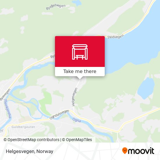 Helgesvegen map