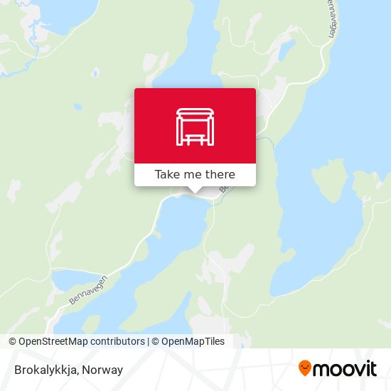 Brokalykkja map