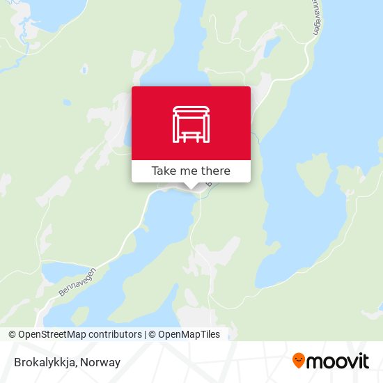 Brokalykkja map