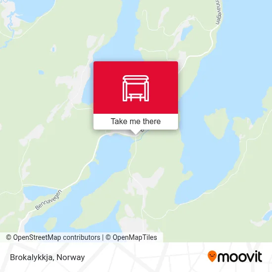 Brokalykkja map