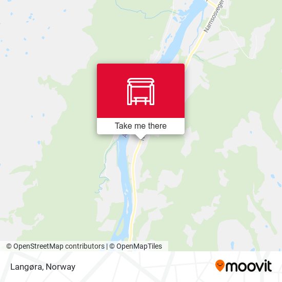 Langøra map