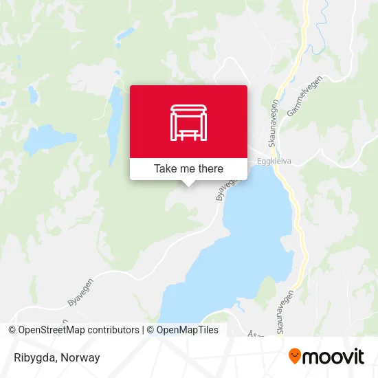 Ribygda map