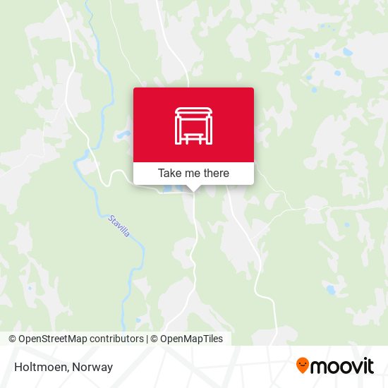 Holtmoen map