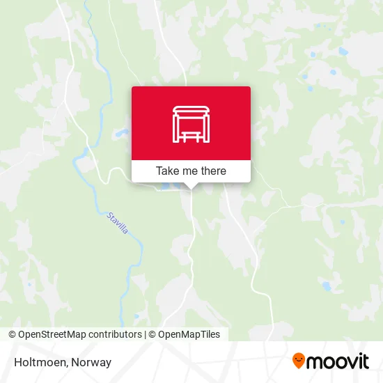 Holtmoen map