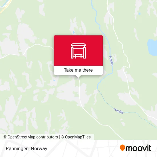Rønningen map