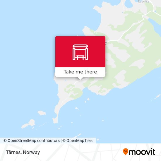 Tårnes map