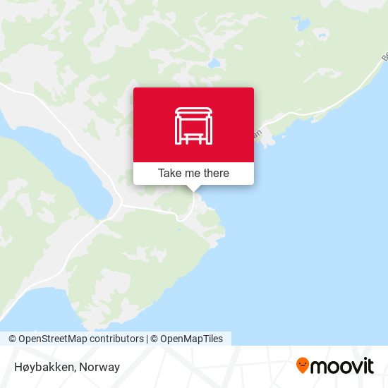 Høybakken map