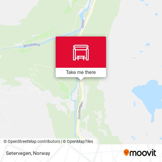 Setervegen map