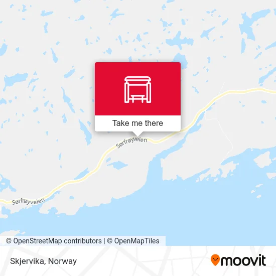 Skjervika map