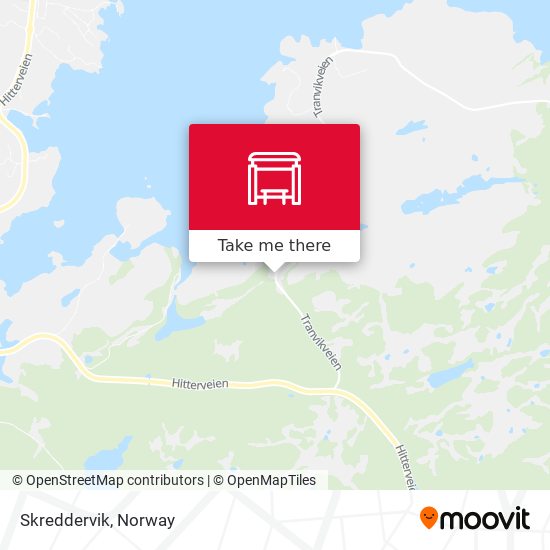 Skreddervik map