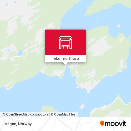 Vågan map