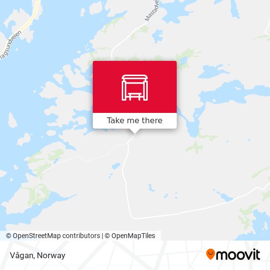 Vågan map