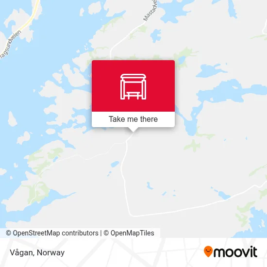 Vågan map