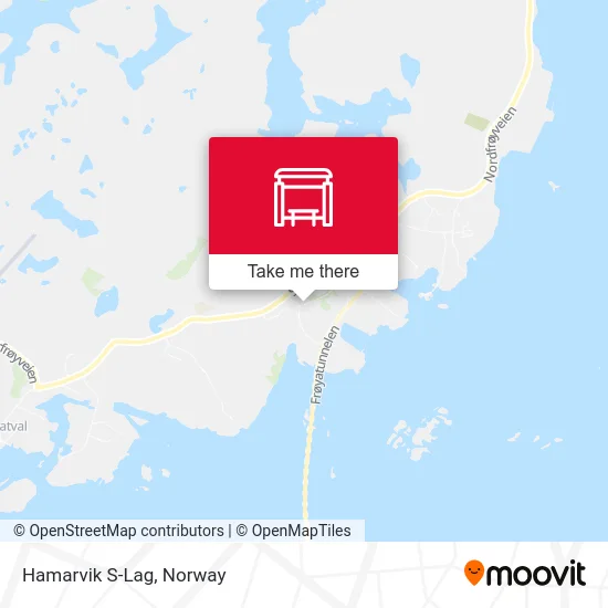 Hamarvik S-Lag map