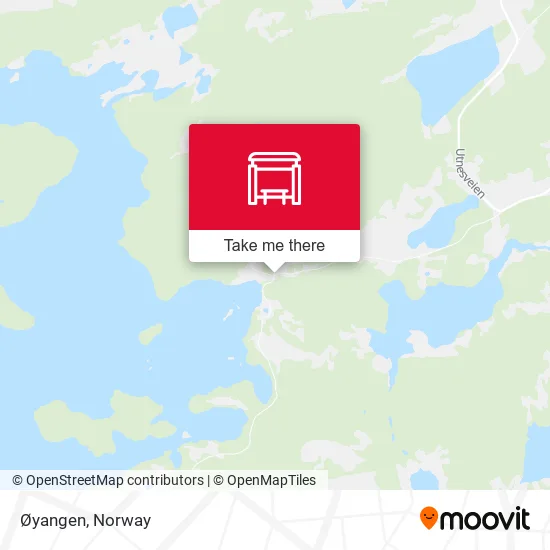 Øyangen map