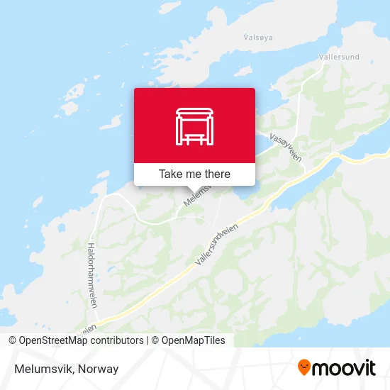 Melumsvik map