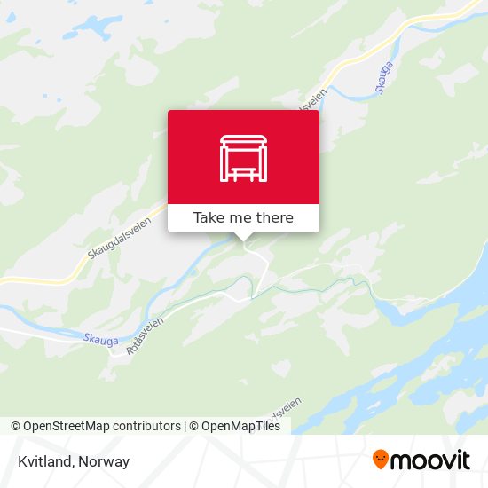 Kvitland map