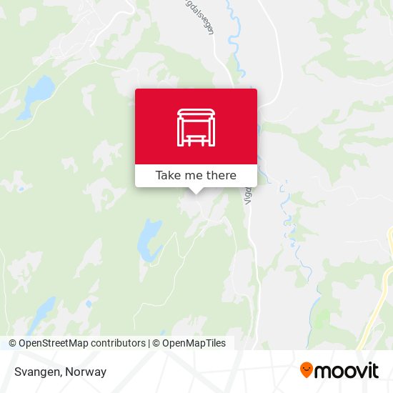 Svangen map