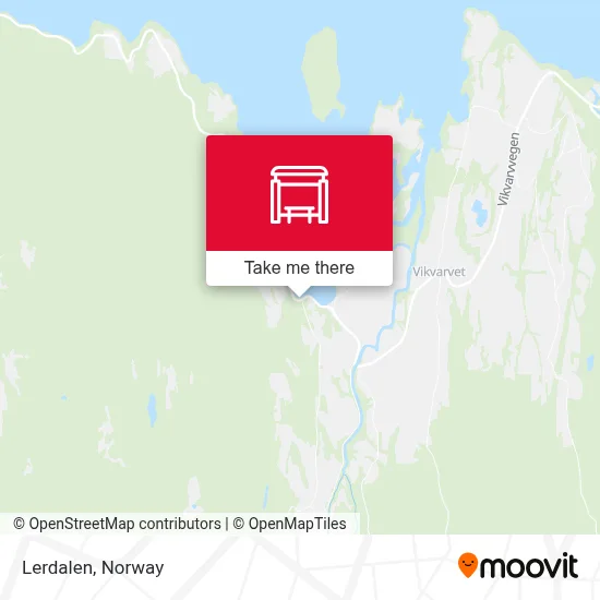 Lerdalen map