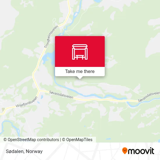 Sødalen map