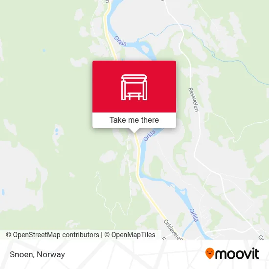 Snoen map