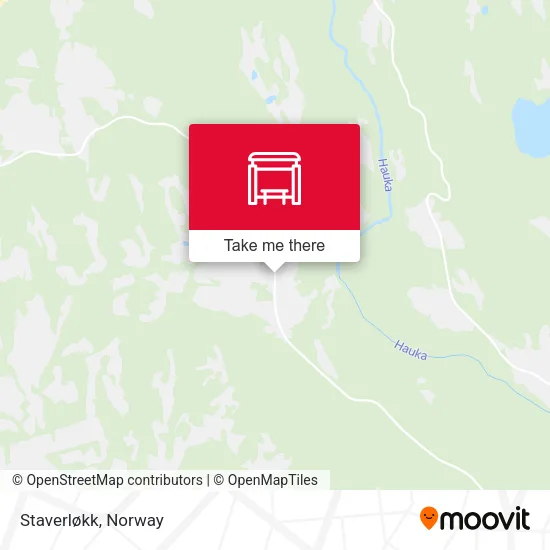 Staverløkk map