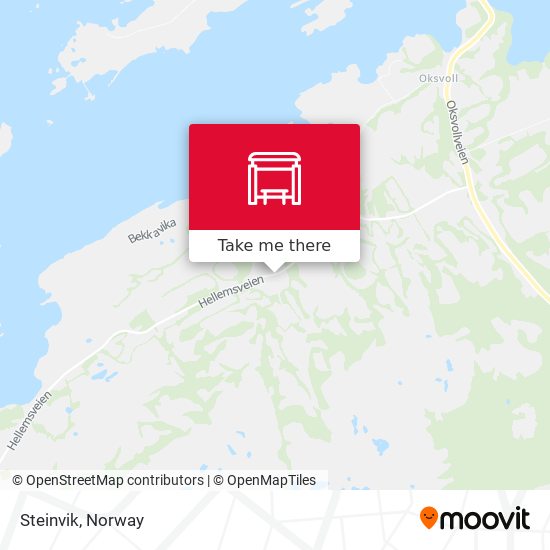 Steinvik map