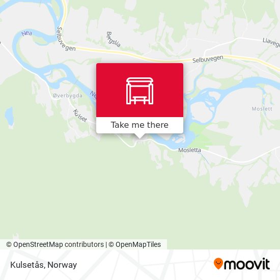 Kulsetås map