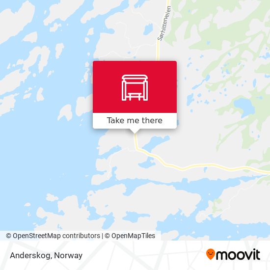 Anderskog map