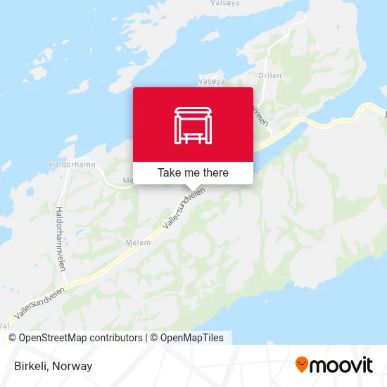 Birkeli map