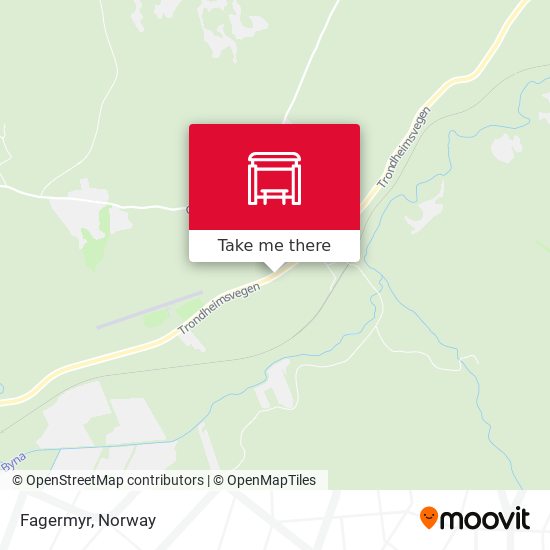 Fagermyr map