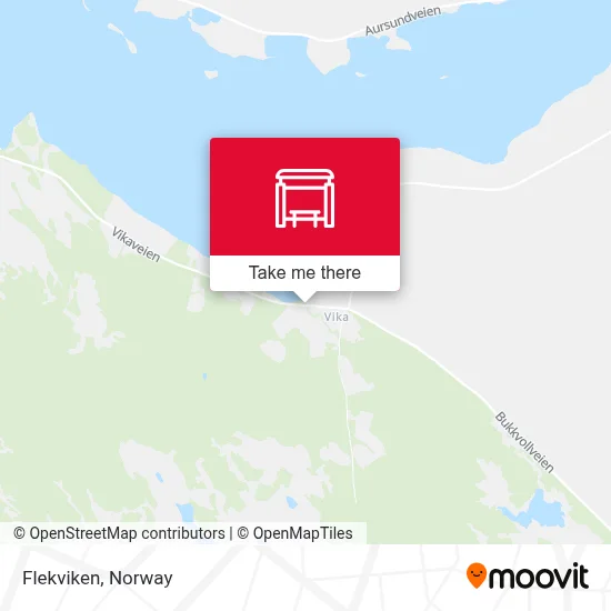 Flekviken map