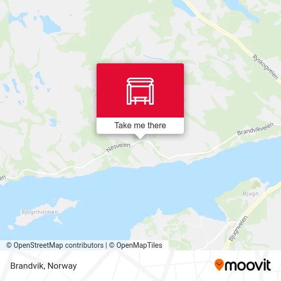 Brandvik map
