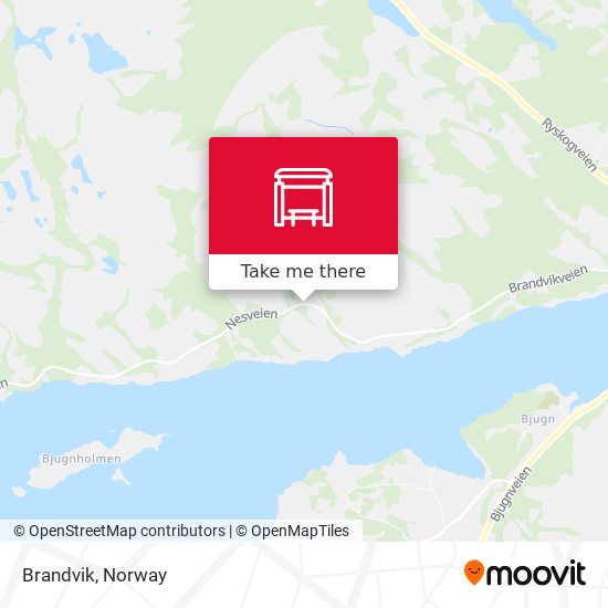 Brandvik map