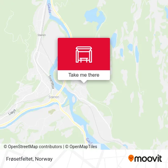 Frøsetfeltet map