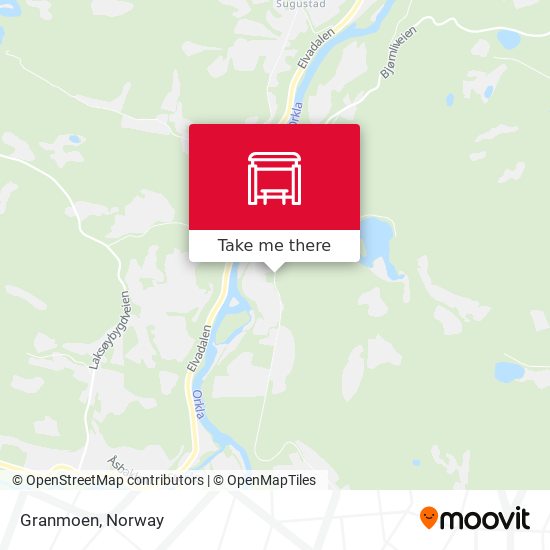 Granmoen map