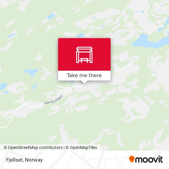 Fjellset map