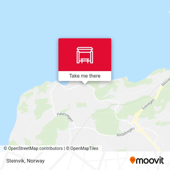 Steinvik map