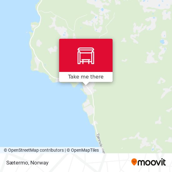 Sætermo map