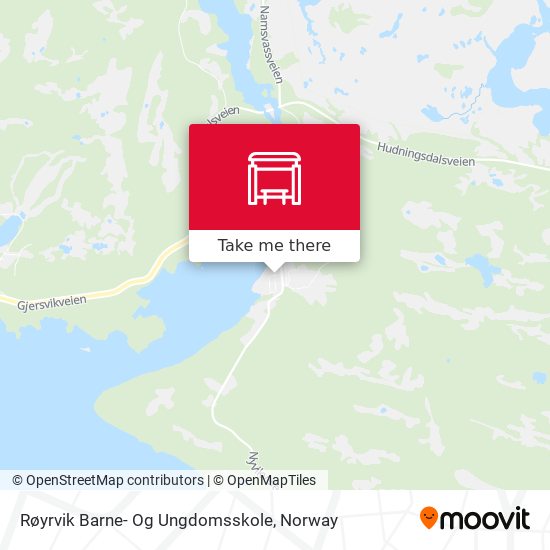 Røyrvik Barne- Og Ungdomsskole map