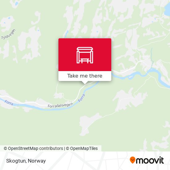 Skogtun map