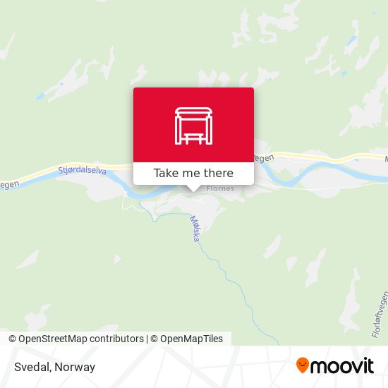 Svedal map