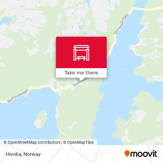 Hovika map