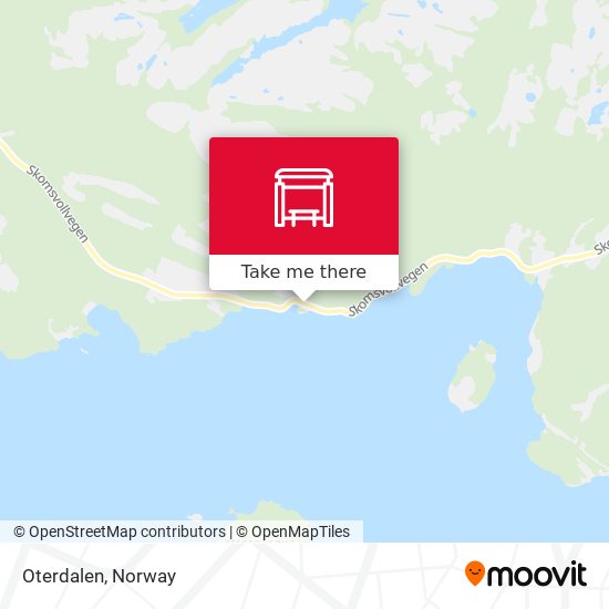 Oterdalen map