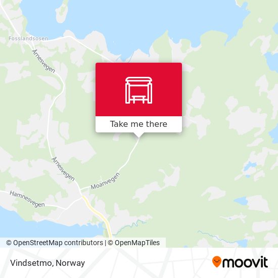 Vindsetmo map