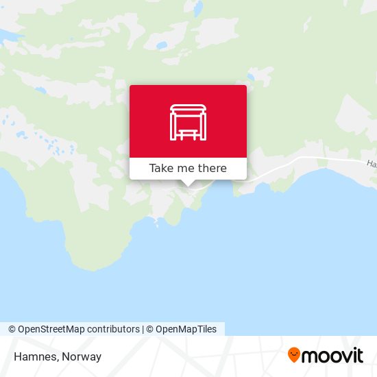 Hamnes map