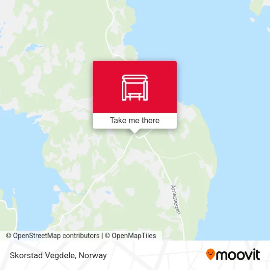 Skorstad Vegdele map