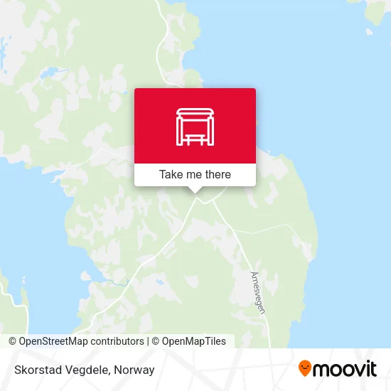 Skorstad Vegdele map